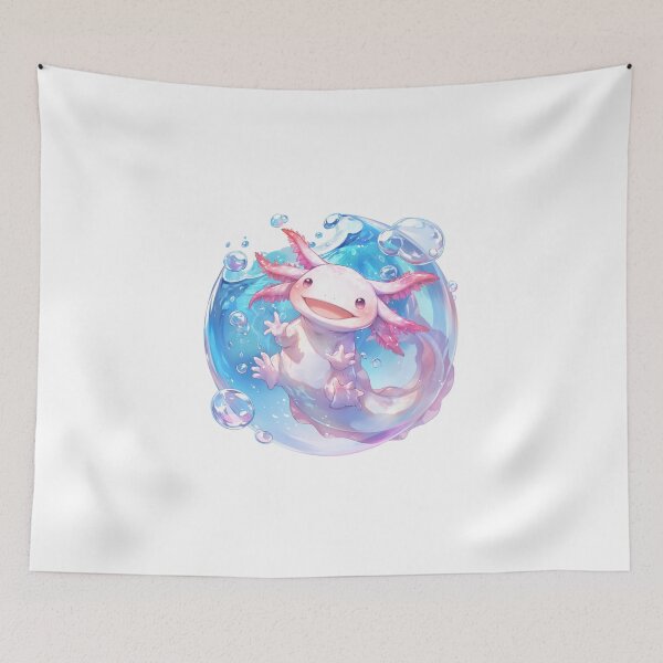 Item preview, Cute happy axolotls designed and sold by SMARTKIT  DESIGNAGENCY.