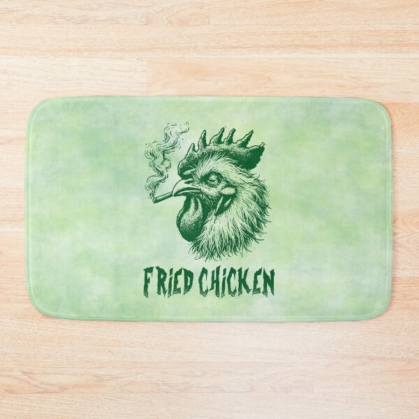 Item preview, Fried Chicken – Hilarious Stoned Rooster Illustration designed and sold by MysticOzzy.