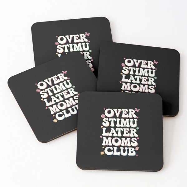 Item preview, Funny Overstimulated Moms Club designed and sold by IhanVaanMaArt.