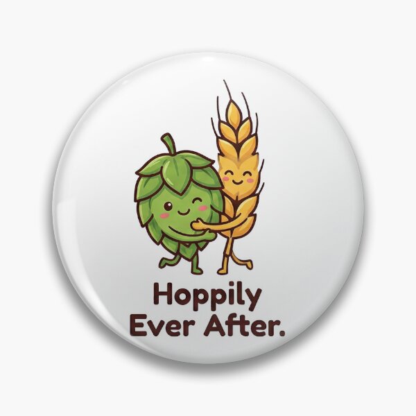 Item preview, Hoppily Ever After Cute Beer Brewing designed and sold by k3rstman1.
