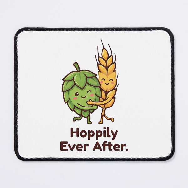 Item preview, Hoppily Ever After Cute Beer Brewing designed and sold by k3rstman1.