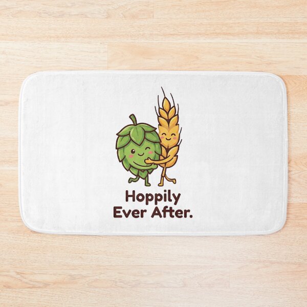 Item preview, Hoppily Ever After Cute Beer Brewing designed and sold by k3rstman1.