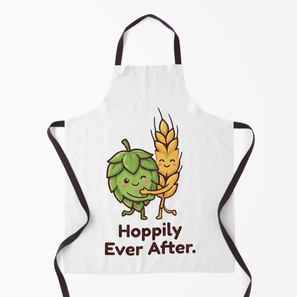 Item preview, Hoppily Ever After Cute Beer Brewing designed and sold by k3rstman1.