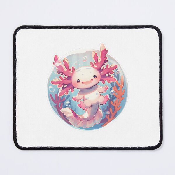 Item preview, Cute happy axolotl designed and sold by SMARTKIT DESIGNAGENCY.