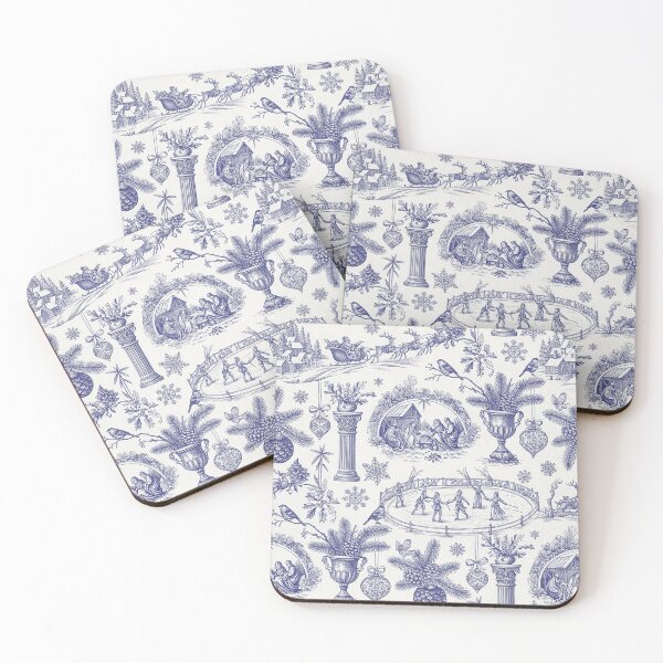 Item preview, Winter landscape, vintage patterns, Christmas, birds, holidays designed and sold by AestheticsTime.