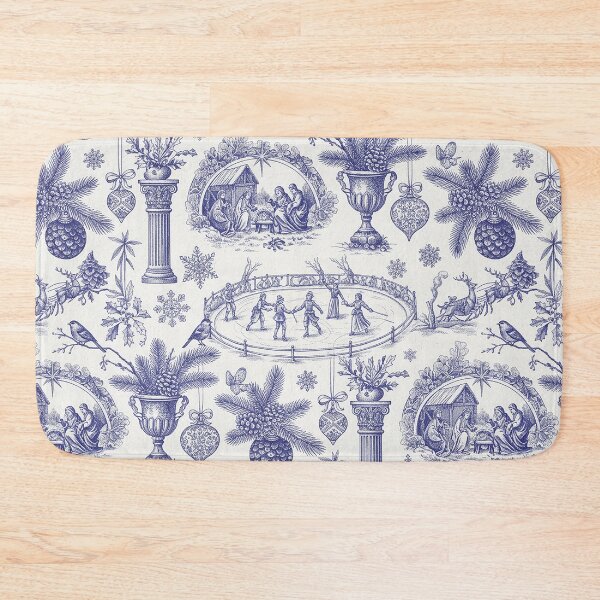 Item preview, Winter landscape, vintage patterns, Christmas, birds, holidays designed and sold by AestheticsTime.