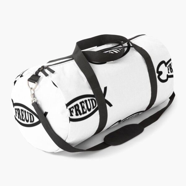 Item preview, Funny Nerdy Freud Phallic Fish Symbol Black Text designed and sold by MathWare MathClips.