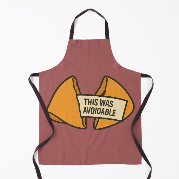 Item preview, Sarcastic Fortune Cookie Illustration – “This Was Avoidable” designed and sold by Soft rot studio.