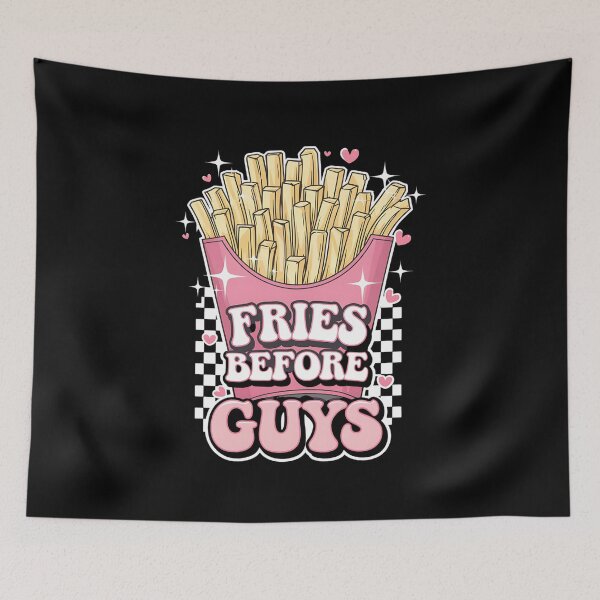 Item preview, Funny Fries Lovers Before Guys Valentines Teenage Girls designed and sold by HollyBellArtSte.