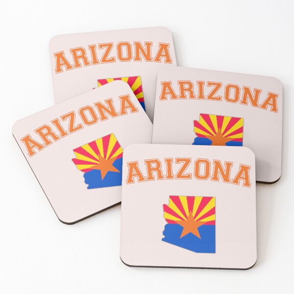 Item preview, Vintage Arizona Flag Map Outline T-Shirt | Retro US State Pride Gift designed and sold by mashmosh.