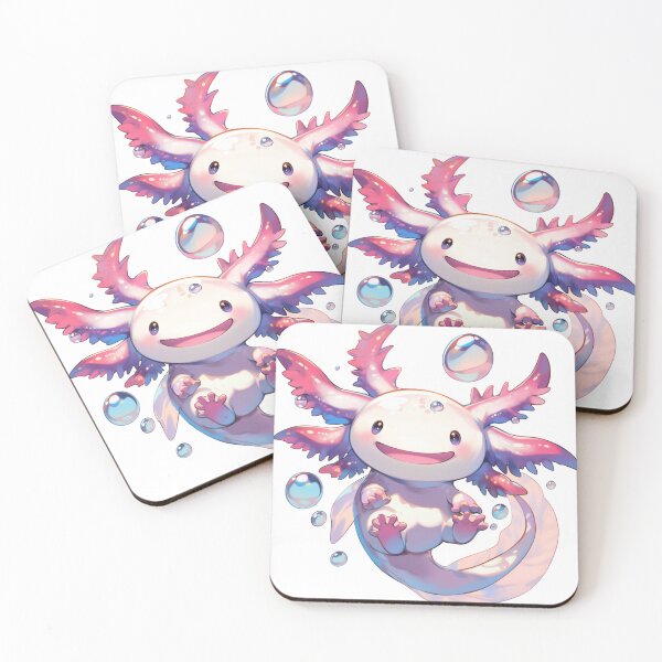 Item preview, Cute happy axolotl designed and sold by SMARTKIT  DESIGNAGENCY.