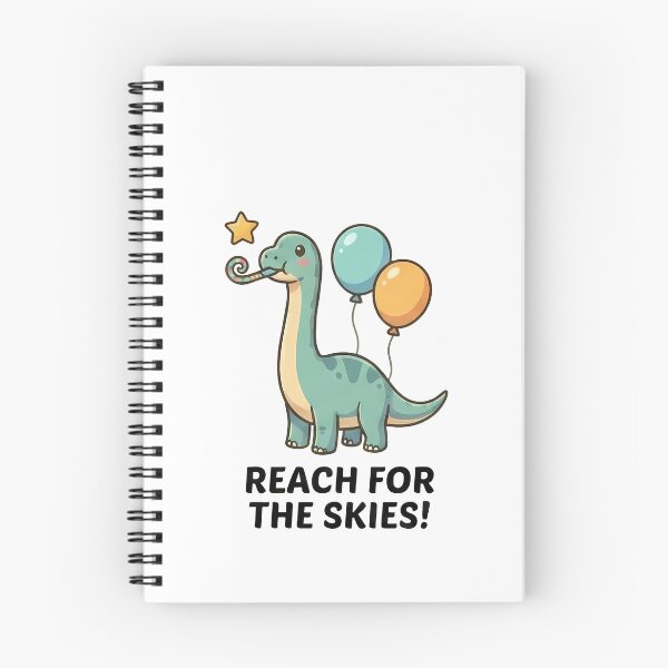 Item preview, Adorable Dinosaur Party Balloons Reach For Skies designed and sold by k3rstman1.