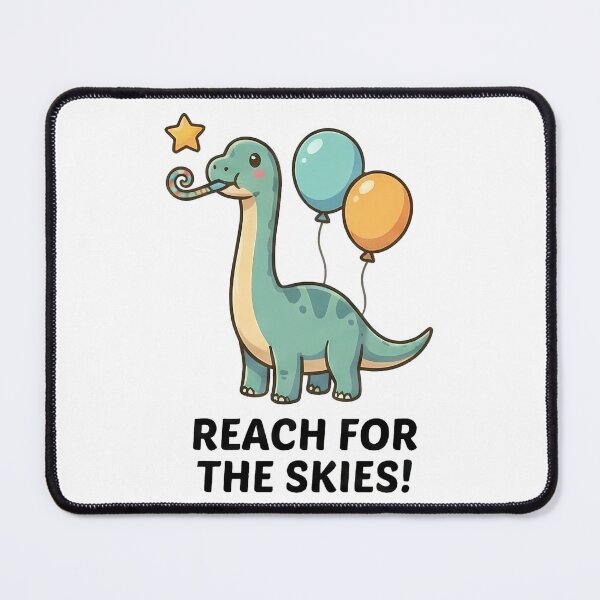 Item preview, Adorable Dinosaur Party Balloons Reach For Skies designed and sold by k3rstman1.
