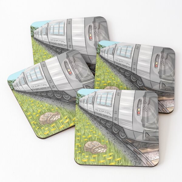 Item preview, Train to the Capitol Cookies designed and sold by AngelaAR.