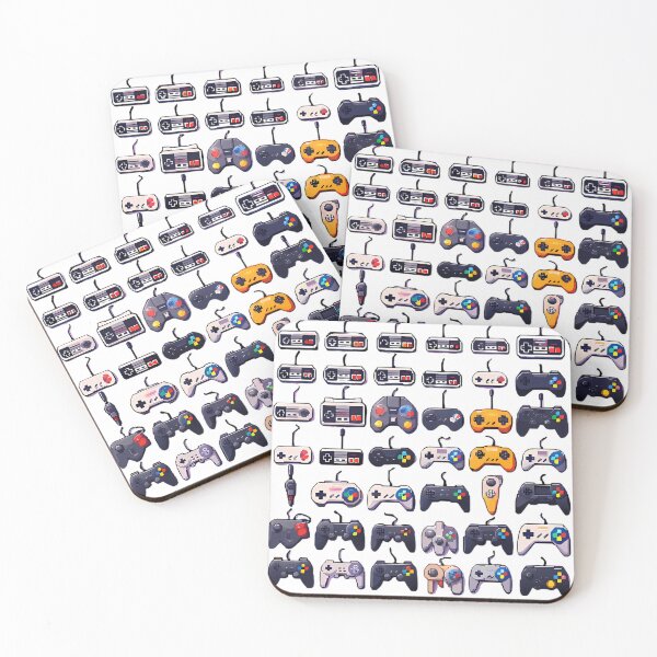 Item preview, Gaming Controller Evolution Retro Timeline History Art designed and sold by DrawDrip.
