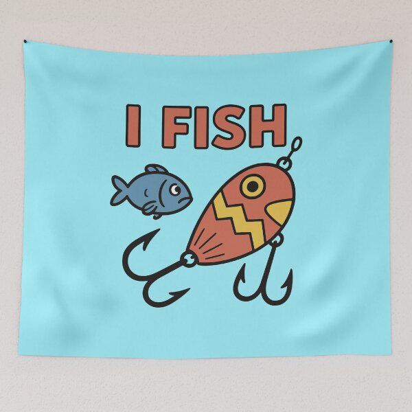 Item preview, I Fish designed and sold by SnappyPNG.