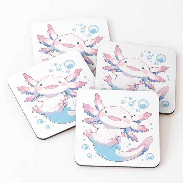 Item preview, Cute happy axolotl designed and sold by SMARTKIT  DESIGNAGENCY.