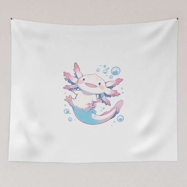 Item preview, Cute happy axolotl designed and sold by SMARTKIT  DESIGNAGENCY.