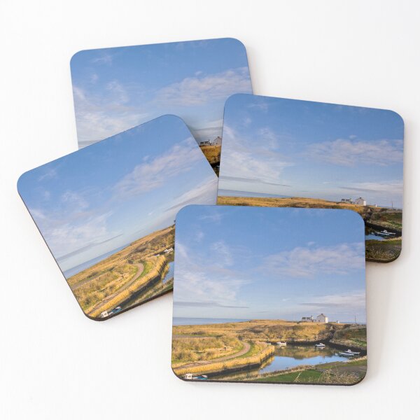 Item preview, Seaton Sluice Harbour in Winter Sunshine designed and sold by Violaman.