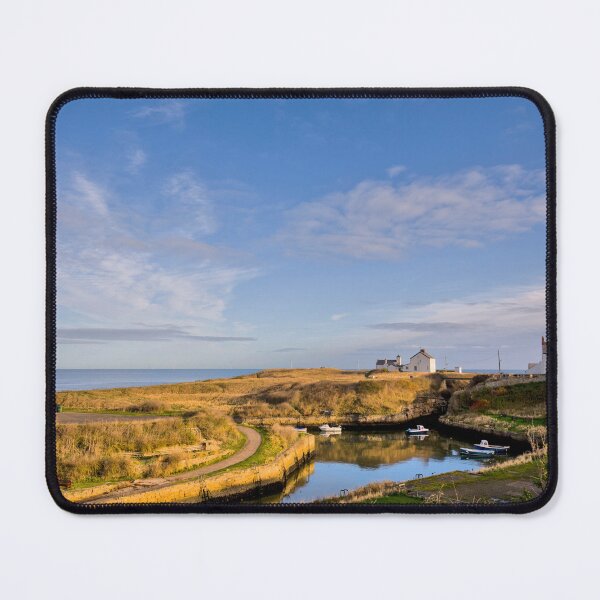 Item preview, Seaton Sluice Harbour in Winter Sunshine designed and sold by Violaman.