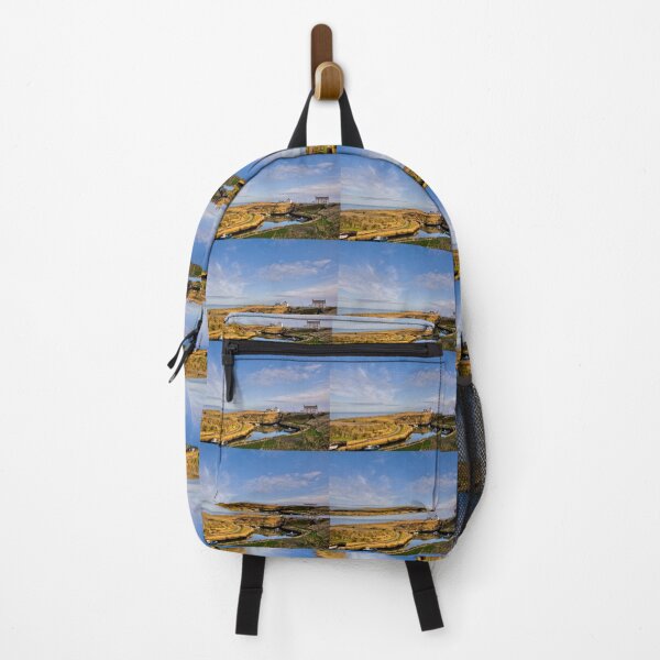 Item preview, Seaton Sluice Harbour in Winter Sunshine designed and sold by Violaman.