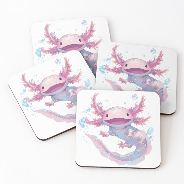Item preview, Cute happy axolotl designed and sold by SMARTKIT  DESIGNAGENCY.