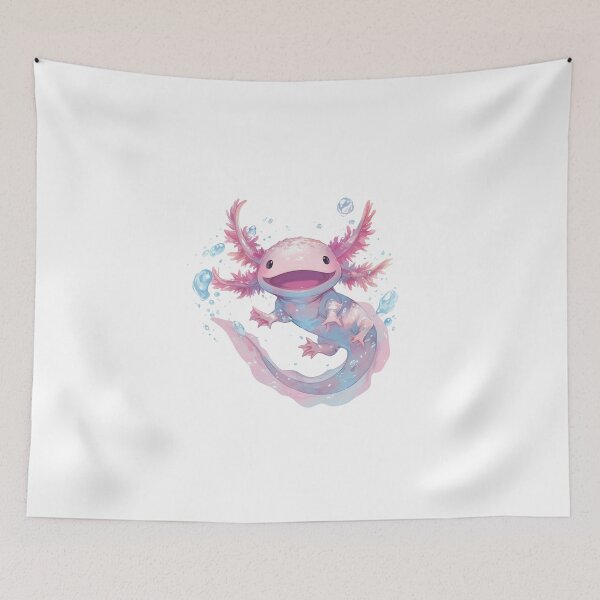 Item preview, Cute happy axolotl designed and sold by SMARTKIT  DESIGNAGENCY.