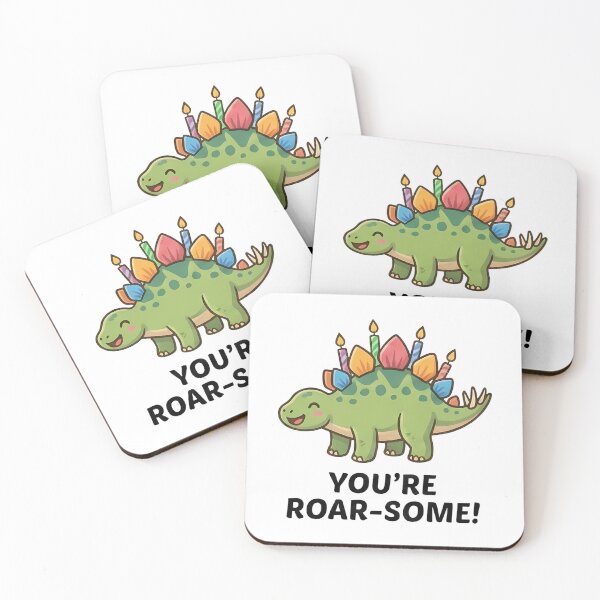 Item preview, Cute Roarsome Dinosaur Birthday Celebration designed and sold by k3rstman1.