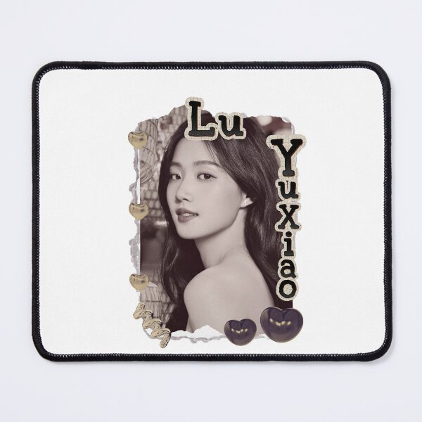 Item preview, Lu Yuxiao (卢昱晓) Chinese Actress Art Chinese Celebrity Illustration Scrapbook Collage Cozy Y2K Vintage Design designed and sold by HELL0WBELLO.