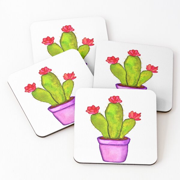 Item preview, cactus, succulent, desert flowers, botanical, blossoms designed and sold by AestheticsTime.