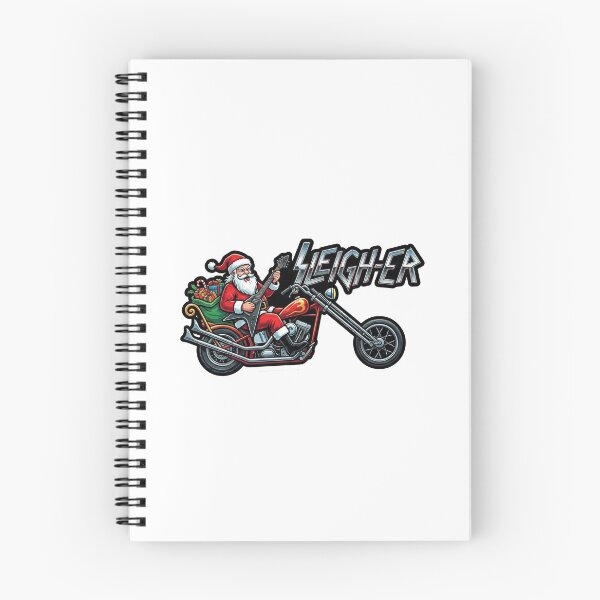Item preview, Sleigher Heavy Metal Santa Chopper designed and sold by k3rstman1.