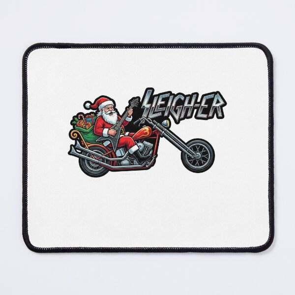 Item preview, Sleigher Heavy Metal Santa Chopper designed and sold by k3rstman1.