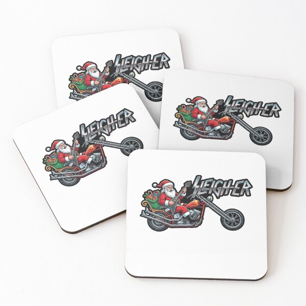 Item preview, Sleigher Heavy Metal Santa Chopper designed and sold by k3rstman1.