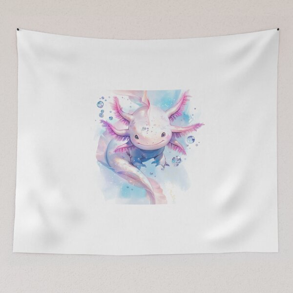 Item preview, Cute happy axolotl designed and sold by SMARTKIT  DESIGNAGENCY.
