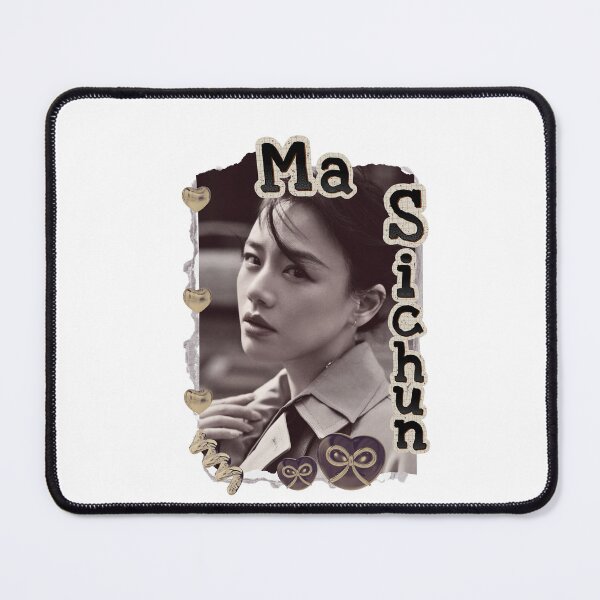 Item preview, Ma Sichun (马思纯) Chinese Actress Art Chinese Celebrity Illustration Scrapbook Collage Cozy Y2K Vintage Design designed and sold by HELL0WBELLO.