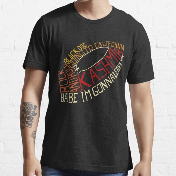 led zeppelin t shirt redbubble