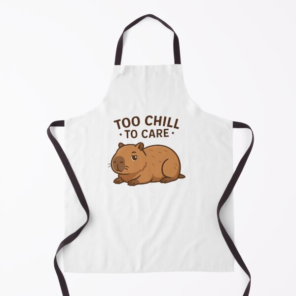 Item preview, Capybara Too Chill to Care – Relaxed Capybara  designed and sold by RetroPop23.