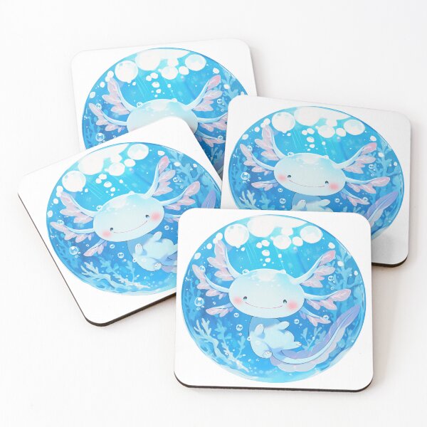 Item preview, Cute happy axolotl designed and sold by SMARTKIT  DESIGNAGENCY.
