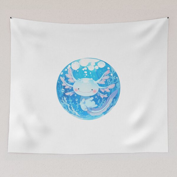Item preview, Cute happy axolotl designed and sold by SMARTKIT  DESIGNAGENCY.