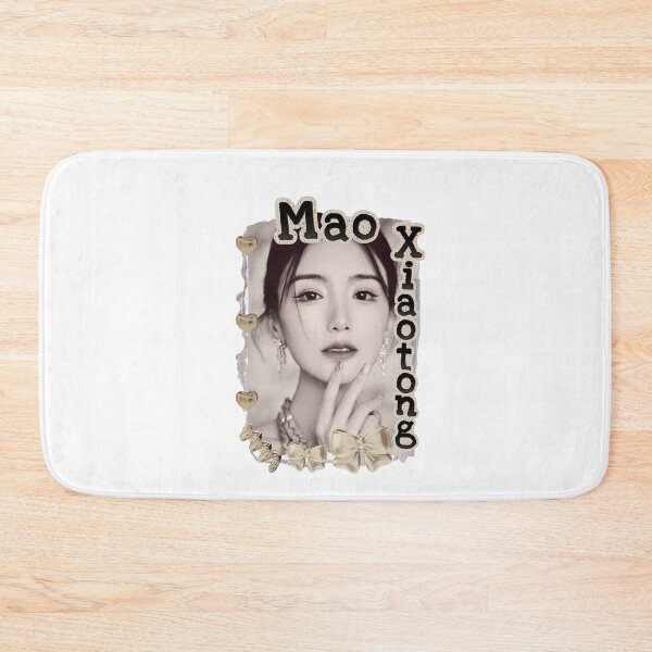 Item preview, Mao Xiaotong (毛晓彤) Chinese Actress Art Chinese Celebrity Illustration Scrapbook Collage Cozy Y2K Vintage Design designed and sold by HELL0WBELLO.