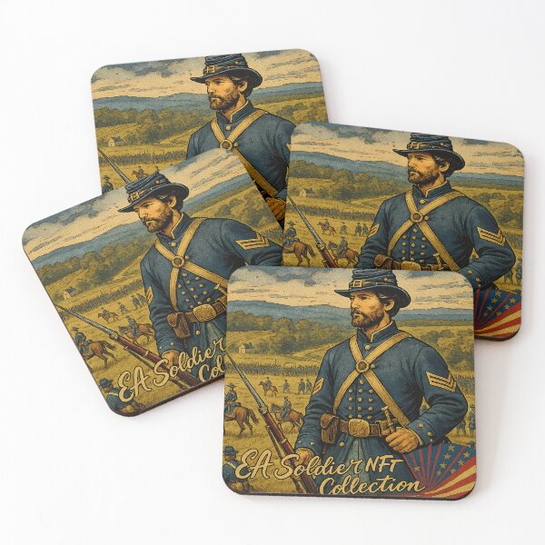 Item preview, American Revolutionary War Soldier, EA Soldier NFT Collection, Legendary Soldiers Series designed and sold by EASNFTCOL.