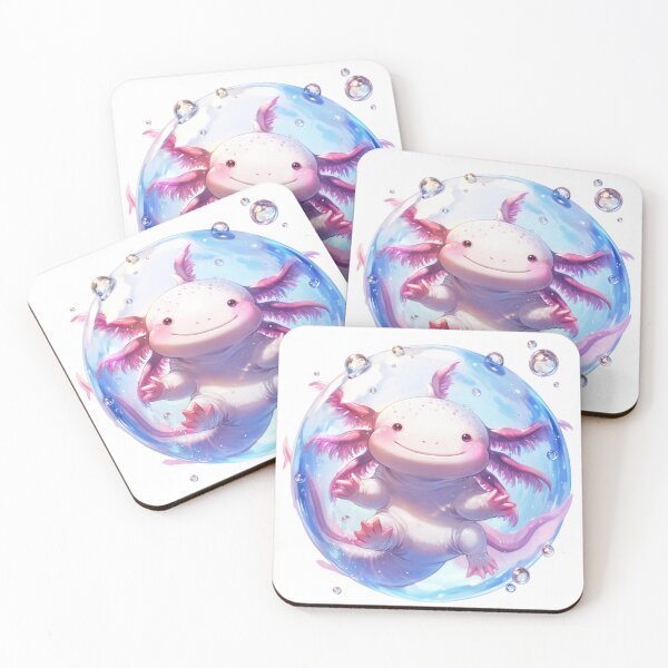 Item preview, Cute happy axolotl designed and sold by SMARTKIT  DESIGNAGENCY.