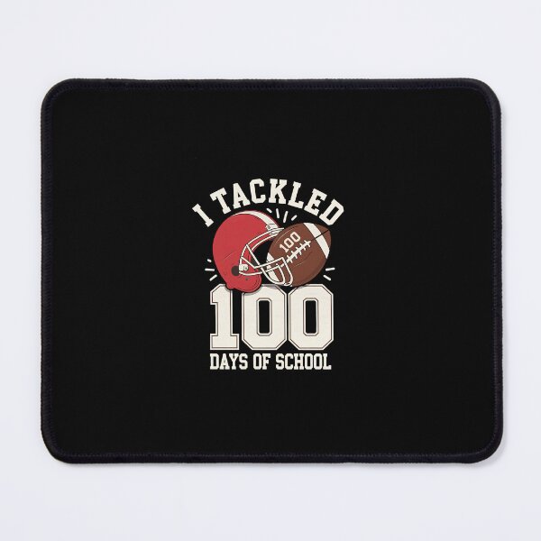 Item preview, I Tackled 100 Days School 100th Day Football Student Teacher 1 (2) designed and sold by HollyBellArtSte.