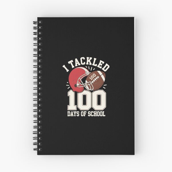 Item preview, I Tackled 100 Days School 100th Day Football Student Teacher 1 (2) designed and sold by HollyBellArtSte.