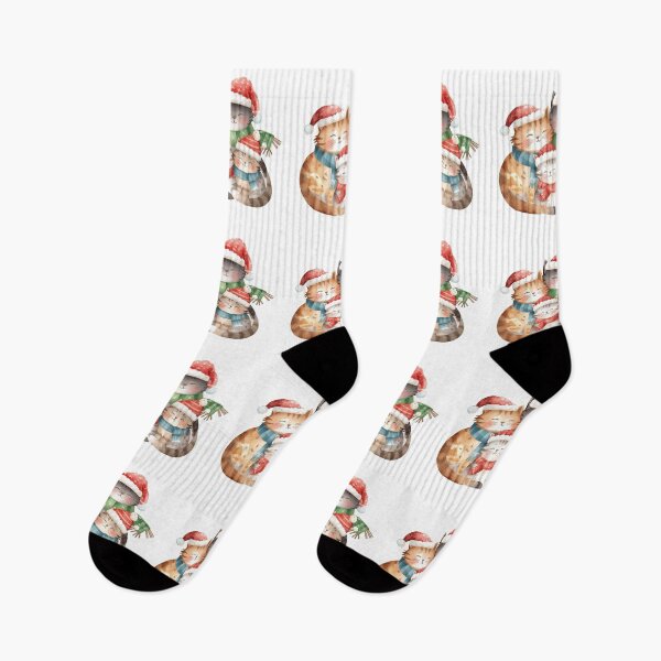 Item preview, Cute Christmas Cat Family – Festive Holiday Cats Illustration designed and sold by Pigmentra.
