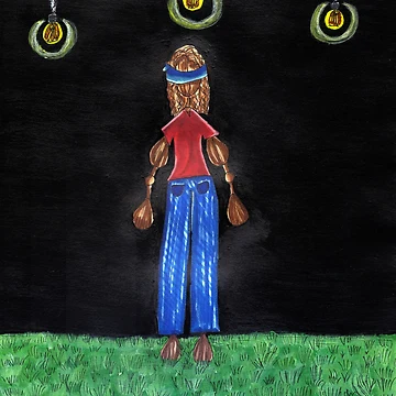 Artwork thumbnail, I Cannot See by Rohvanah The Drawn Doll