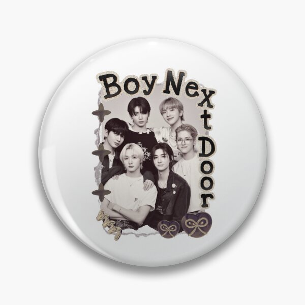 Item preview, BoyNextDoor Kpop Boy group Celebrity Illustration korean pop art Scrapbook Collage Cozy Y2K Vintage Design designed and sold by HELL0WBELLO.