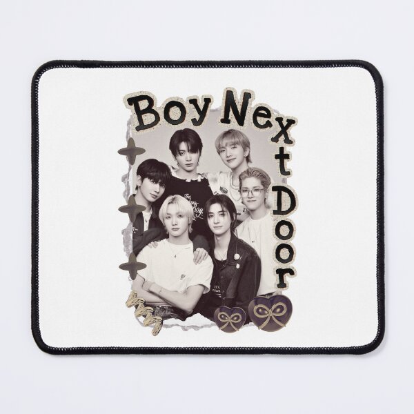 Item preview, BoyNextDoor Kpop Boy group Celebrity Illustration korean pop art Scrapbook Collage Cozy Y2K Vintage Design designed and sold by HELL0WBELLO.