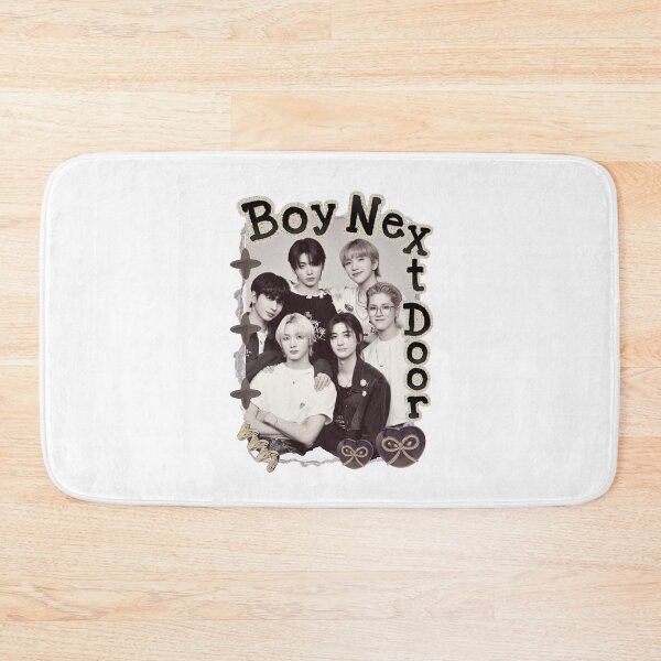 Item preview, BoyNextDoor Kpop Boy group Celebrity Illustration korean pop art Scrapbook Collage Cozy Y2K Vintage Design designed and sold by HELL0WBELLO.
