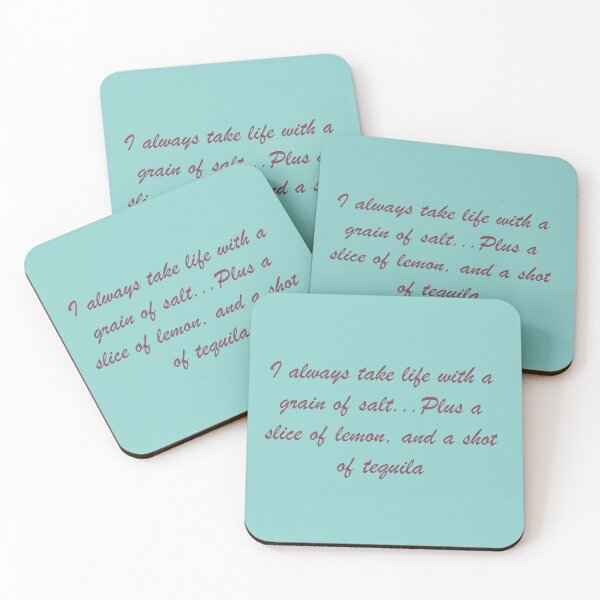 Item preview, Take life with a grain of salt designed and sold by fristsmokie.
